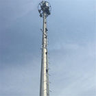 100M เหลี่ยม Q345B Mobile Communication Tower